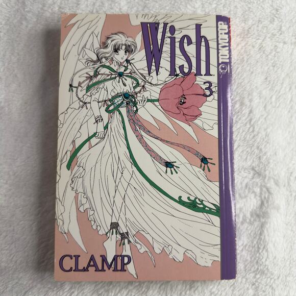 Wish Vol 3 Manga by CLAMP Tokyopop 2003 English Edition Rare OOP Fantasy Romance - Picture 1 of 8